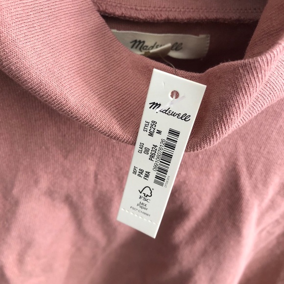 Madewell Button-Sleeve Turtleneck (M and L) - Picture 3 of 8